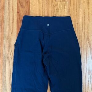 Womens navy Lululemon align joggers